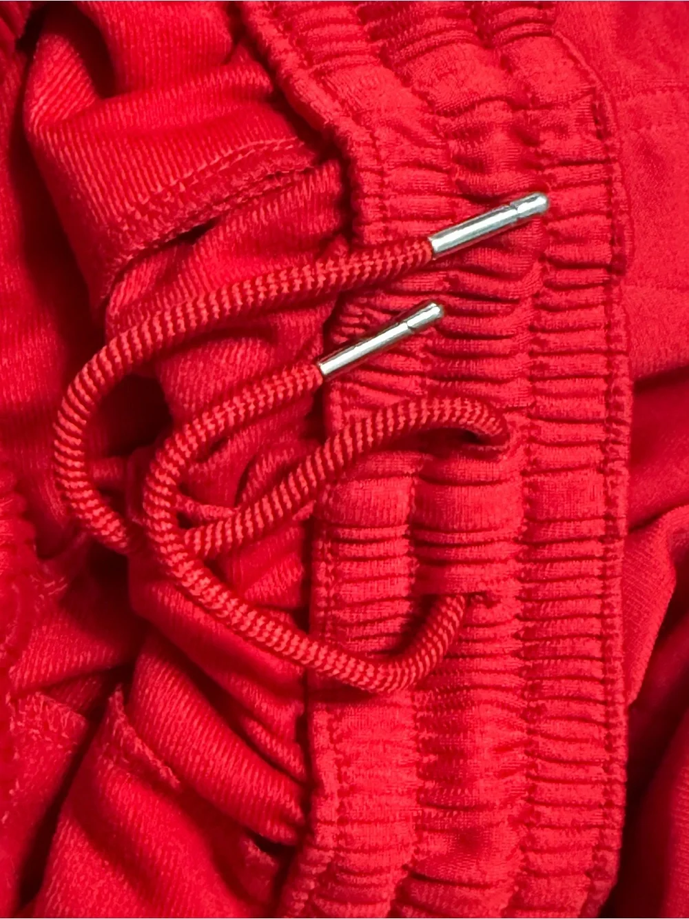 Jordan Jumpman Warm Up Pants Red White Ankle Zip Basketball Size L